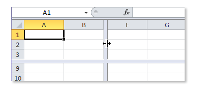 Imperativo sobras Pensar Cómo dividir la hoja de Excel en 2 diferentes para gestionar sus datos