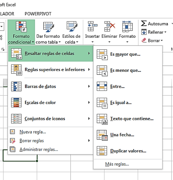 filtrar Excel datos repetidos