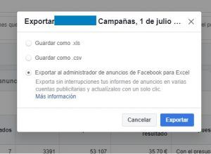 Cómo usar Administrador de anuncios Facebook para Excel Administrador anuncios Facebook Excel