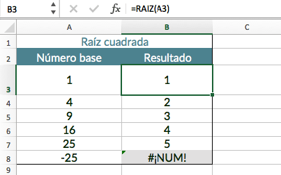 Maldición Barry Decepción Función RAIZ en Excel | ¿Cómo calcular la raíz cuadrada en Excel?