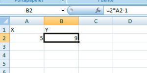 Gráficos de funciones en Excel