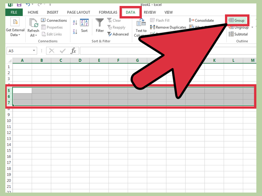 Cómo mostrar columnas Excel