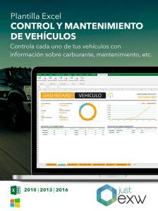 Control de vehículos con Excel