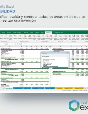 Plantilla Excel plan de viabilidad