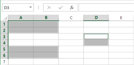unir dos rangos en Excel