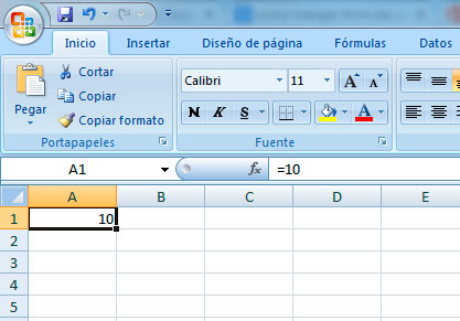 Constante en Excel